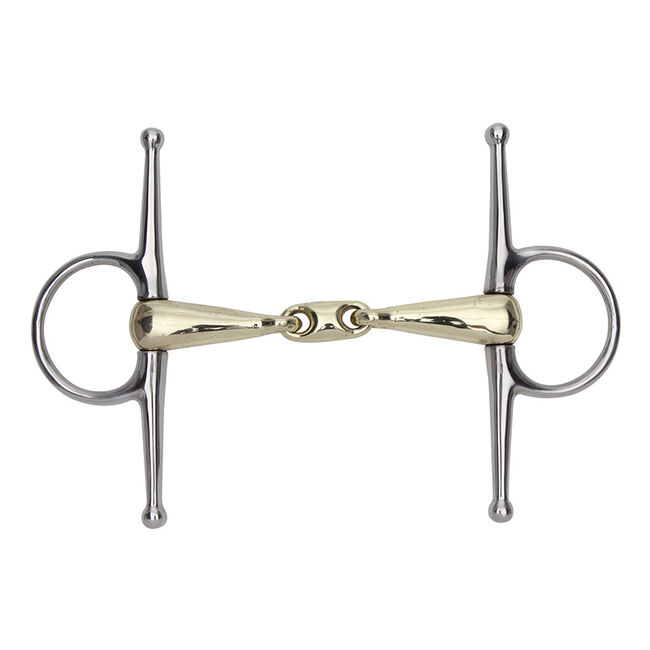 Shires Full Cheek with Brass Alloy Lozenge Mouth image number null