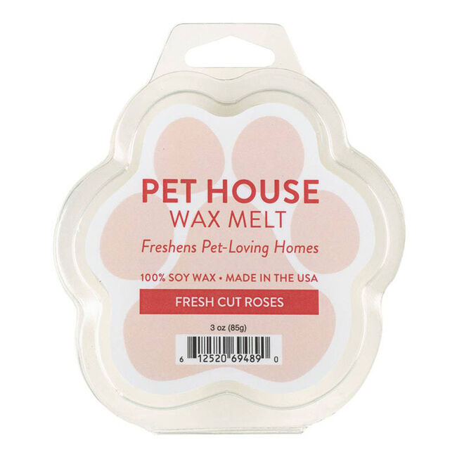 Pet House Candle Fresh Cut Roses Wax Melt image number null