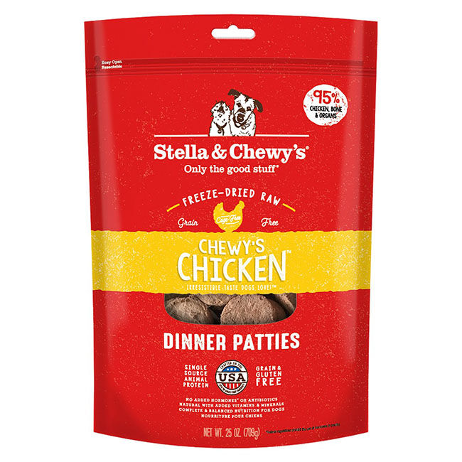 Chewy's Freeze-Dried Chicken Dinner Patties image number null