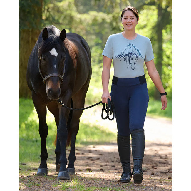 Kerrits Women's Equine Embrace Tee - Shoreline image number null
