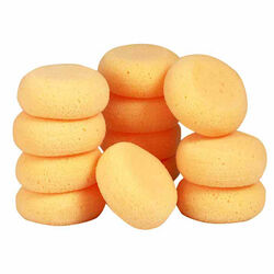 12Pcs Tack Sponges Bulk Round Sponge - Craft Sponge Saddle Soap for Leather  Cleaning Sponge Horse Bridle - Kitchen Sponge Shoes Leather Care, Round  Makeup Sponge for Painting Water Color Sponges Craft