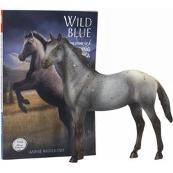 Breyer Wild Blue Book & Model Horse Set Classics Series