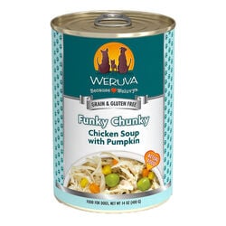 Weruva Classic Dog Food - Funky Chunky Chicken Soup with Pumpkin - 14 oz