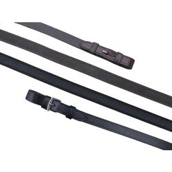 KL Select Monkey Grip Reins without Stop - Brown