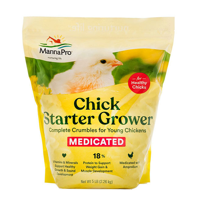 Manna Pro Chick Starter Grower - Medicated Crumbles image number null