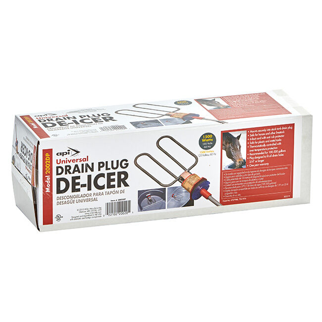 API Universal Drain Plug De-Icer - 1500 Watt image number null