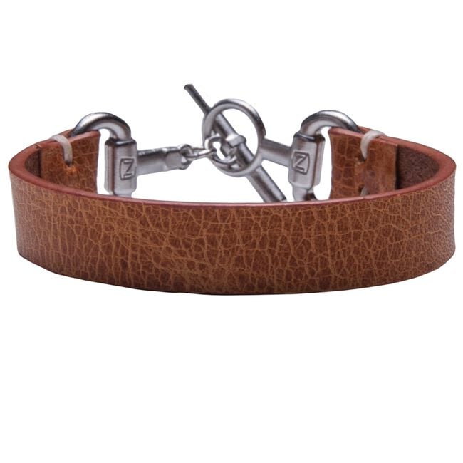 Noble Outfitters Snaffle Bit Bracelet Antique Brown image number null