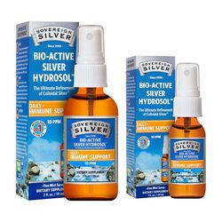 Sovereign Silver Bio-Active Silver Hydrosol - Daily+ Immune Support - Fine Mist Spray