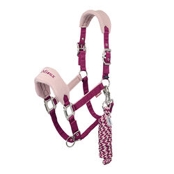 LeMieux Vogue Halter & Lead Rope - Blackberry