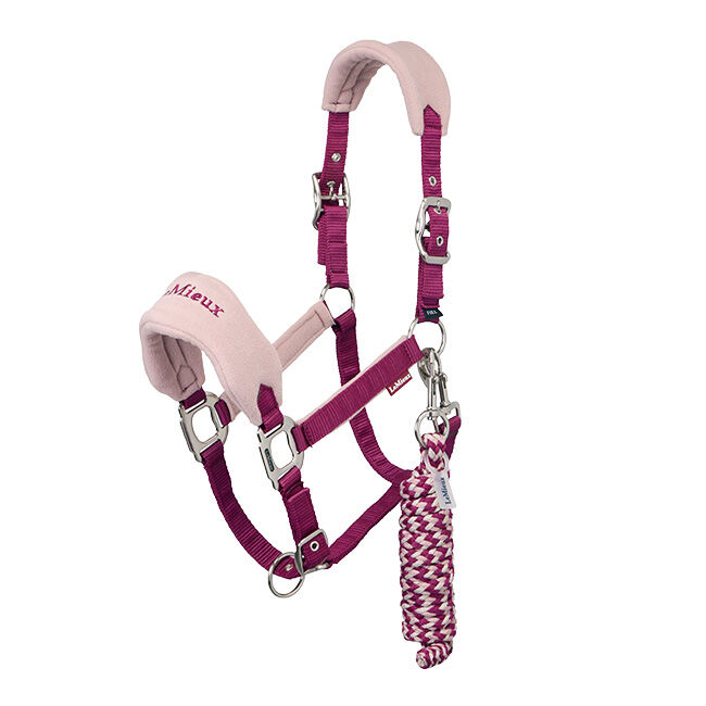 LeMieux Vogue Halter & Lead Rope - Blackberry image number null