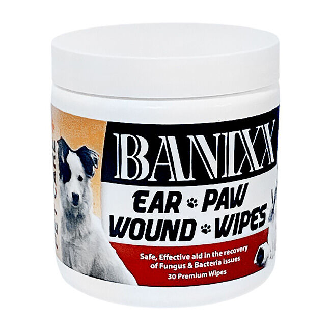Banixx Ear, Paw & Wound Wipes - 30 Count image number null