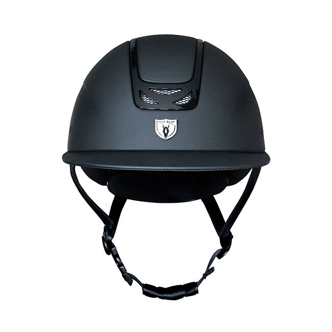 Demo Condition - Tipperary Royal Helmet with Wide Brim - Matte Black with Glossy Trim image number null