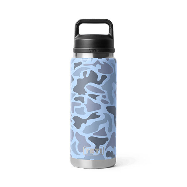 YETI Rambler 26 oz Bottle with Chug Cap - Blue Camo image number null