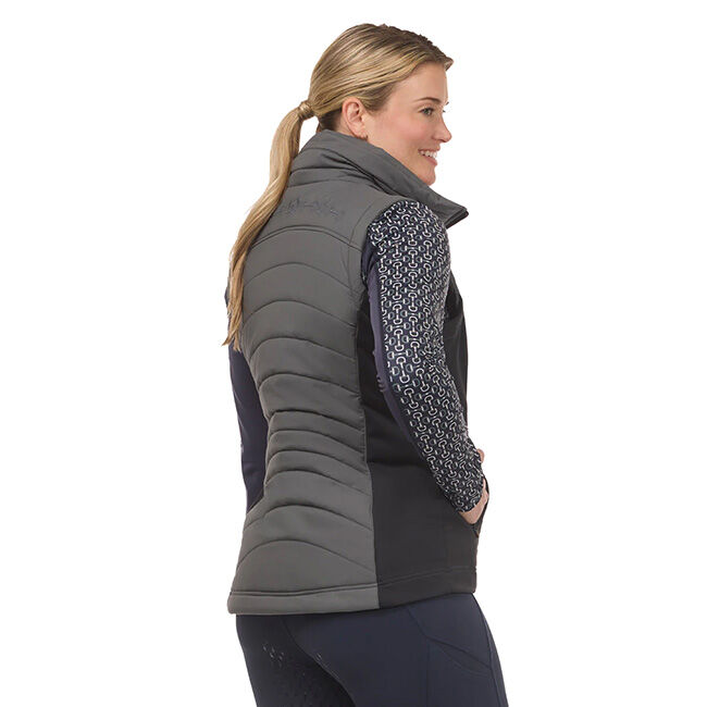 Kerrits Women's Counter Balance Quilted Riding Vest - Sagestone image number null