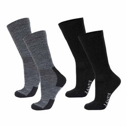 Janus Men's Wool Terry Socks - 2-Pack