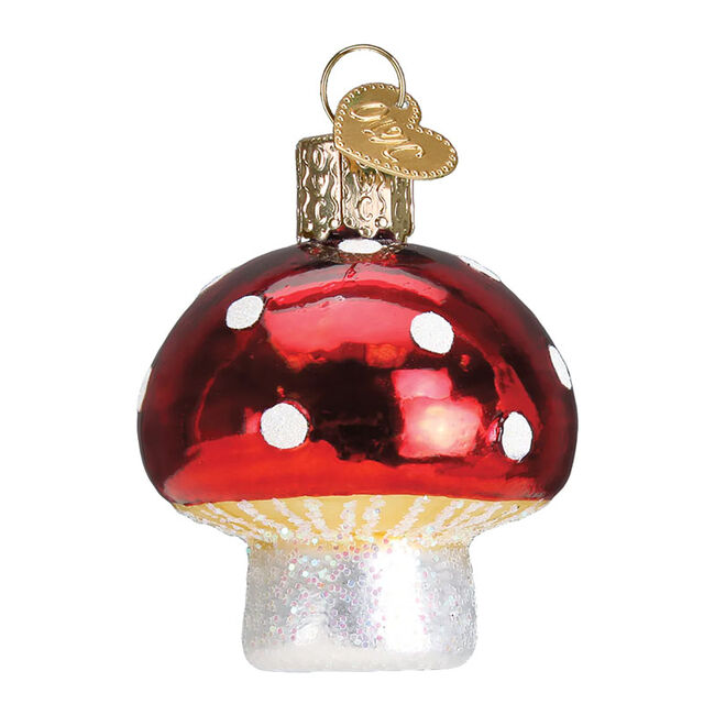 Old World Christmas Ornament - Lucky Mushroom image number null