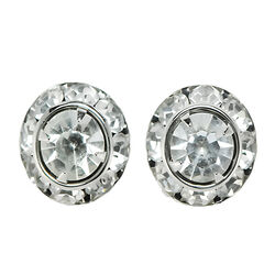 Finishing Touch of Kentucky Earrings - Rhondell - Silver