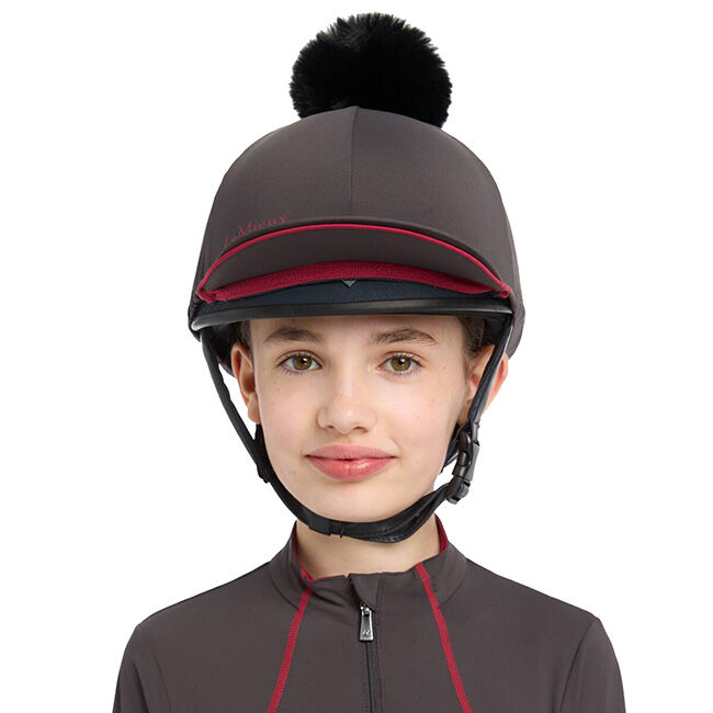 LeMieux Pippa Hat Silk - Cinder - Closeout image number null