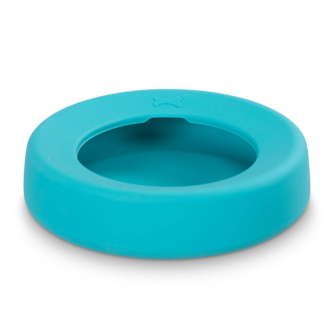 Messy Mutts Silicone Non-Spill Travel Dog Bowl image number null