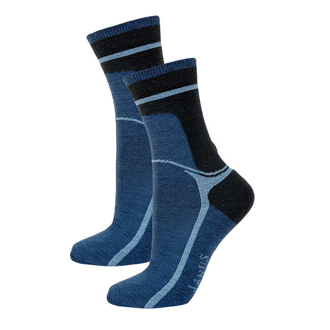 Janus Adult Wool Design Socks - Navy image number null