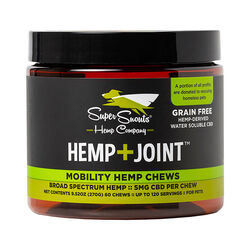 Super Snouts Grain Free Hemp+Joint Mobility Hemp Chews