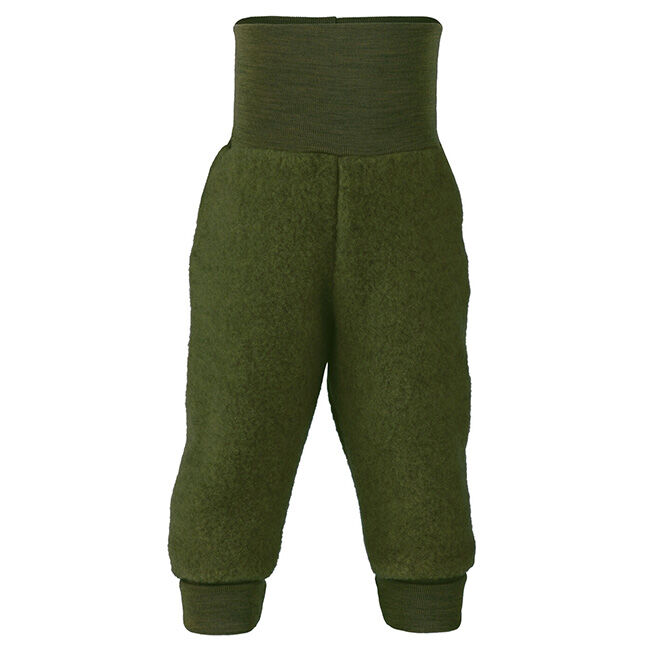 Engel Baby 100% Wool Fleece Pants - Reed Melange image number null