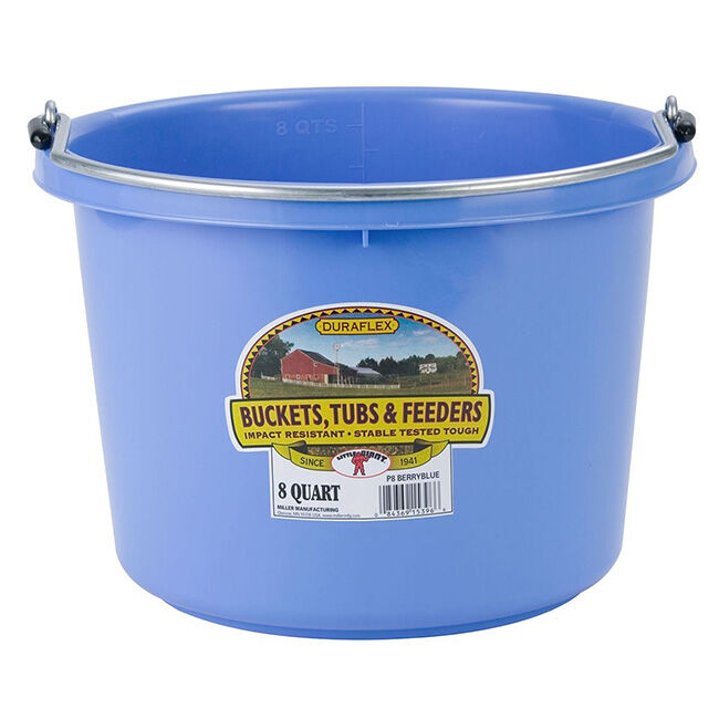 Little Giant DuraFlex Plastic Pail - 8-Quart Capacity image number null