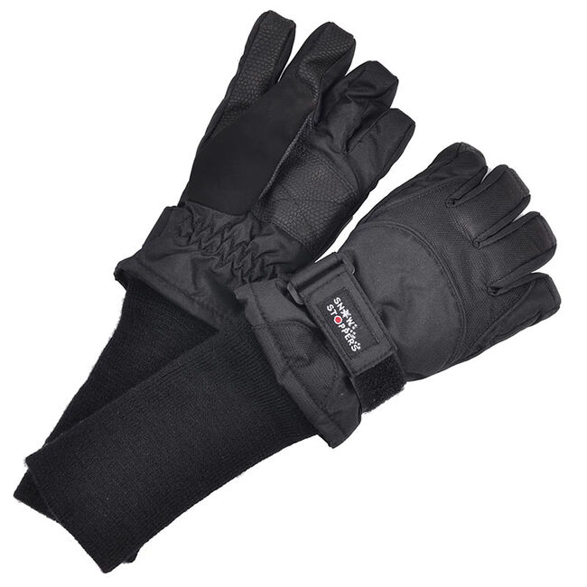 SnowStoppers Kids' Ski and Snowboard Gloves - Black image number null