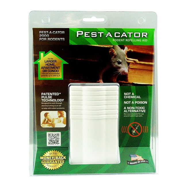 Pest-A-Cator 2000 - Plug-In Electronic Rodent Repeller image number null