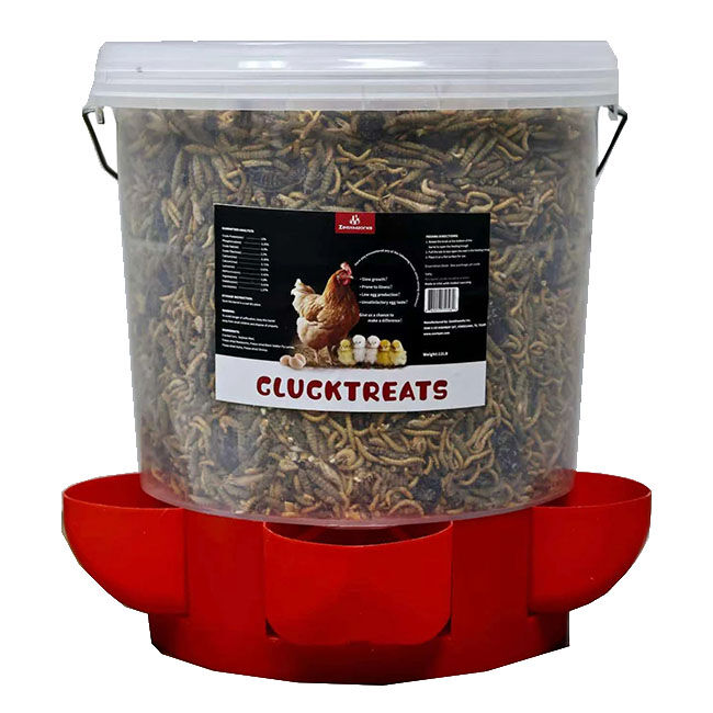 ZenithPet CluckTreats Poultry Mix Treat Bucket - 12 lb image number null