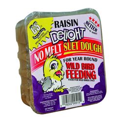 C&S Products No Melt Suet Dough - Raisin Delight