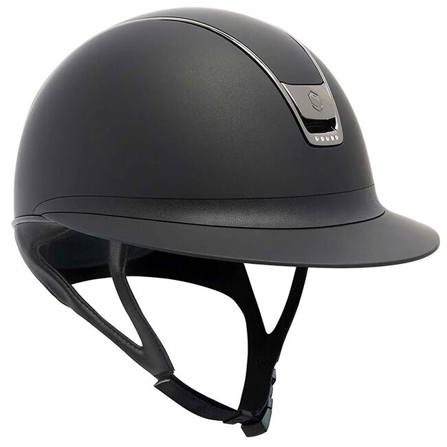 Samshield Miss Shadowmatt 2.0 Helmet with 5 Swarovski Crystals - Black image number null