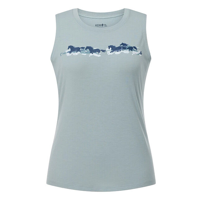 Kerrits Women's Horse Mirage Tank - Shoreline image number null