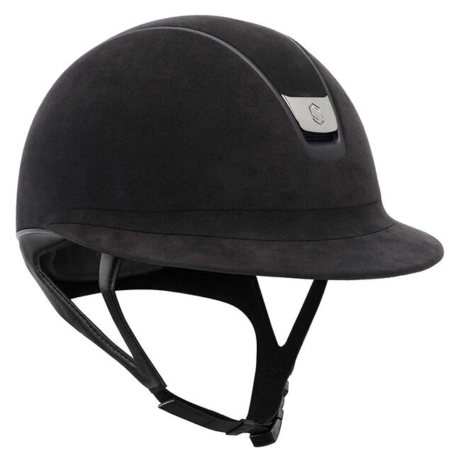 Samshield Miss Premium 2.0 Helmet with Alcantara Top - Black image number null