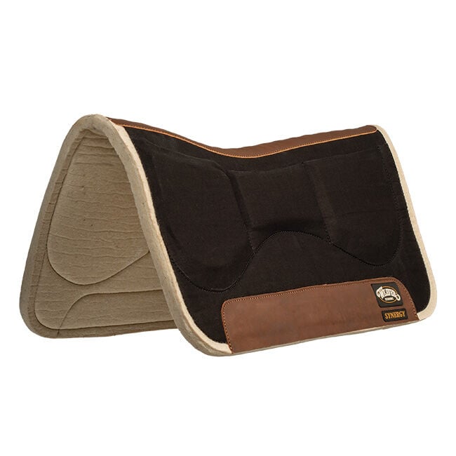 Weaver Equine Steam Pressed Felt Shim Saddle Pad image number null