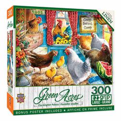 MasterPieces 300-Piece Green Acres Puzzle - Cluckington Palace