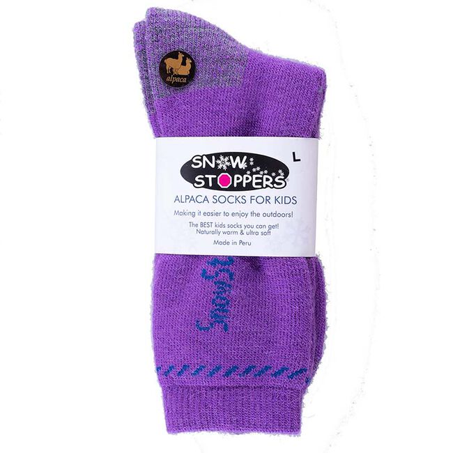 SnowStoppers Kids' Premium Alpaca Wool Socks image number null