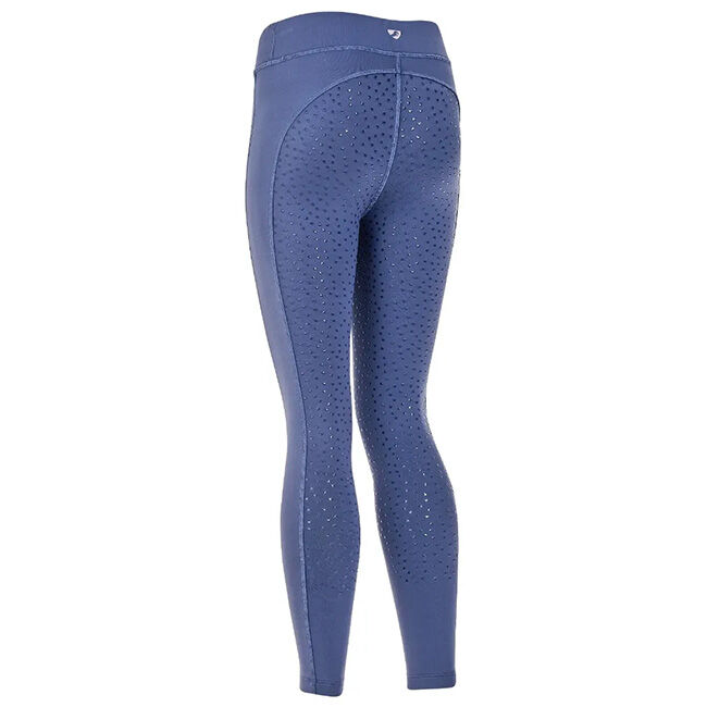 Shires Aubrion Kids' Shield Winter Riding Tights - Blue image number null