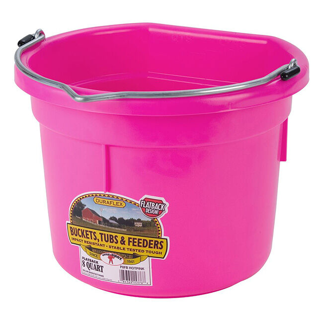 Little Giant DuraFlex Flatback Bucket - 8-Quart Capacity image number null