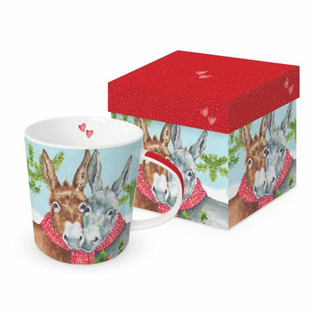 Kelley and Company Mug Set - Donkey Snuggle Buddies image number null