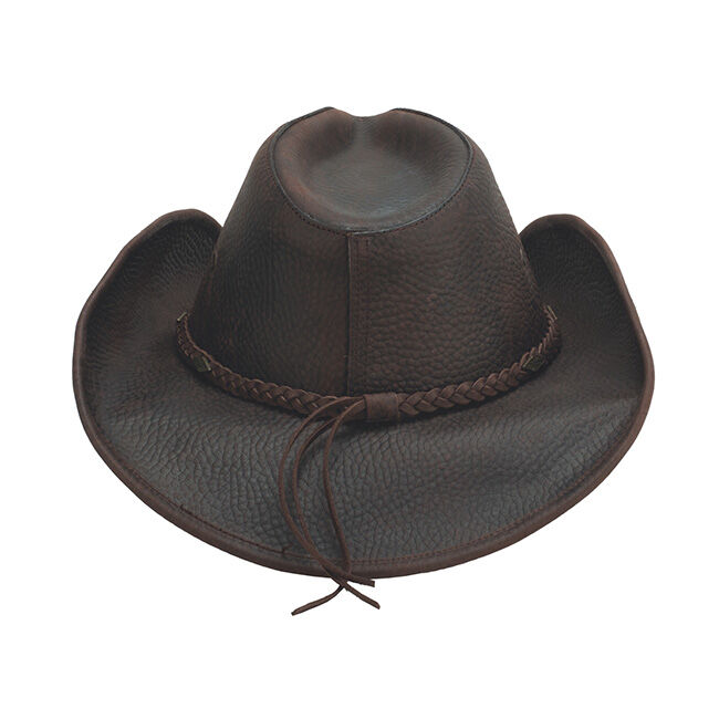 Bullhide Bonnaroo Leather Hat - Chocolate image number null