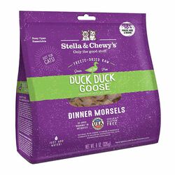 Stella & Chewy's Freeze-Dried Dinner Morsels for Cats - Duck, Duck, Goose
