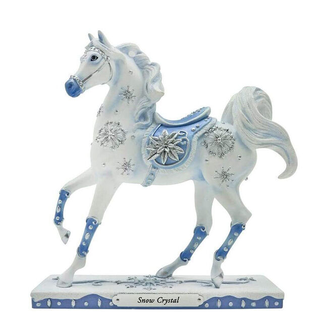 Trail of Painted Ponies Figurine - Winter 2021 - Snow Crystal image number null