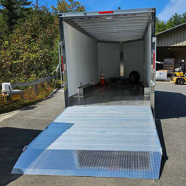 Used Edge Custom-Built Car Hauling Trailer - 8.5' x 18' image number null