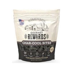 Wholesomes Char-cool Bites Biscuit with Charcoal and Mint Dog Treats, 3-lb bag