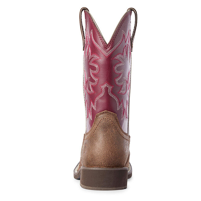 Ariat Women's Delilah Western Boot - Java/Burgundy image number null