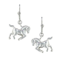 Montana Silversmiths Prancing Horse Earrings