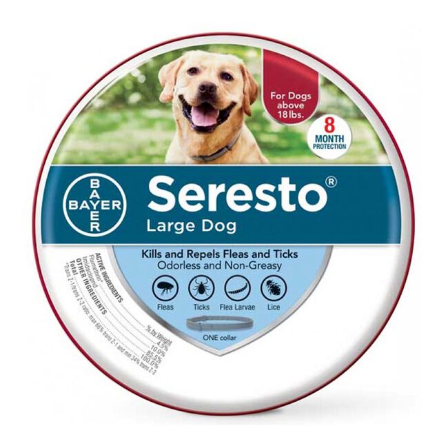 Seresto Flea and Tick Collar for Large Dogs image number null