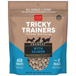 Cloud Star Tricky Trainers Crunchy Dog Treats - Salmon - 8 oz