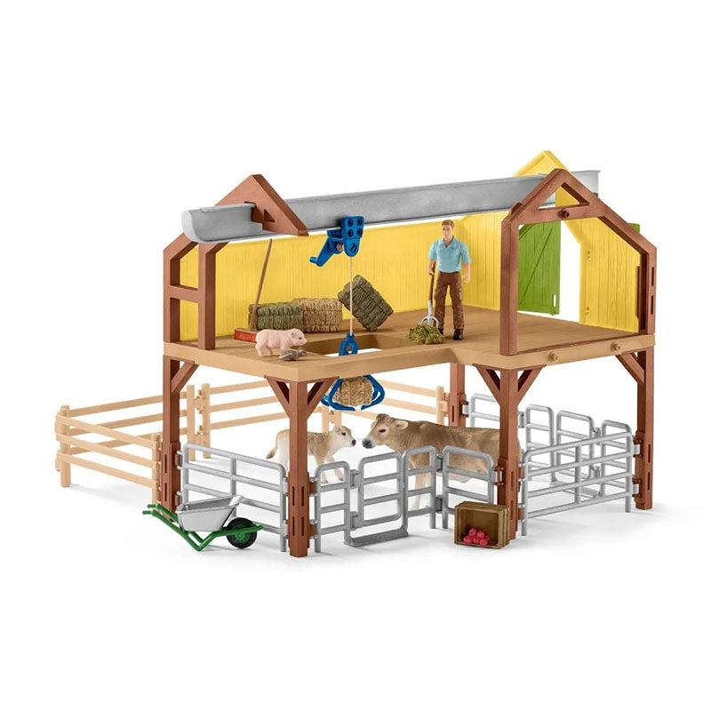 SCHLEICH Farm World Konijn 72187 – Spielzeugfigur Eines Kaninchens, Detailreich Und Liebevoll Gestaltet